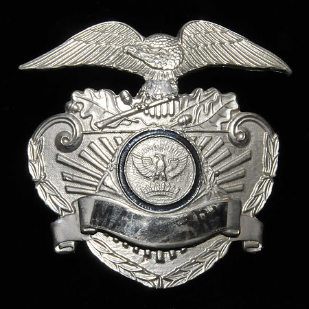 Original Hat Badge worn by Don Knotts (Barney Fife) in the Return to Mayberry Movie 1986
