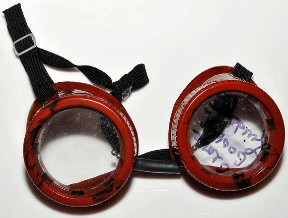 Original Autographed Goggles worn by George Lindsey (Goober) in the Return to Mayberry Movie 1986