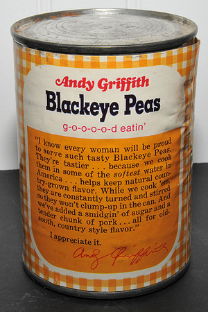 Original Andy Griffith Bean Cans