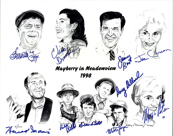 10 Original Cast Autographs