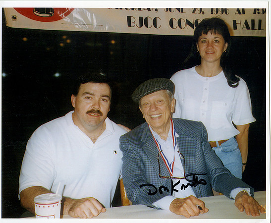 Autographed by Don Knotts (Barney Fife)