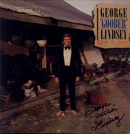 Autographed by George Lindsey