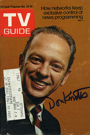 Autographed by Don Knotts (Barney Fife)