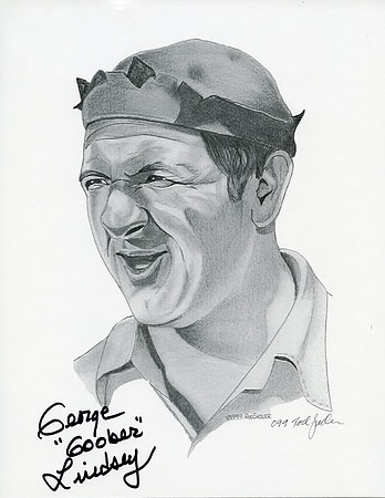 Autographed by George Lindsey (Goober Pyle)