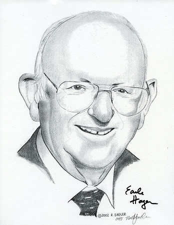 Autographed by Earl Hagen