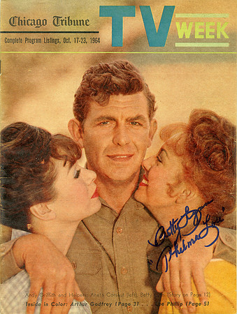 Autographed by Betty Lynn (Thelma Lou)
