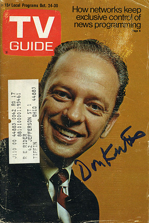 Autographed by Don Knotts (Barney Fife)