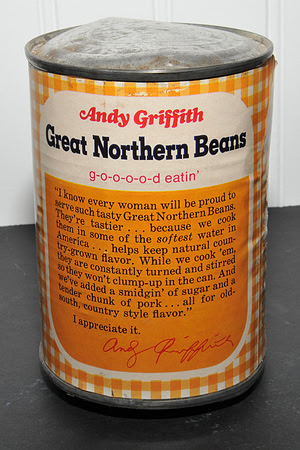 Original Andy Griffith Bean Cans