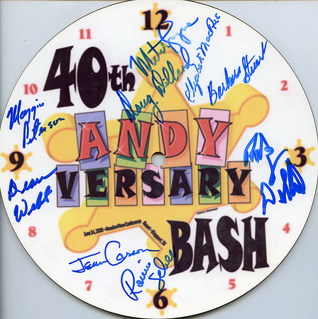 Autographed by 9 original cast members