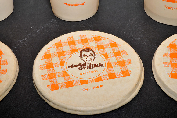 Original Andy Griffith Cups and Lids