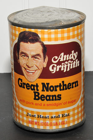 Original Andy Griffith Bean Cans
