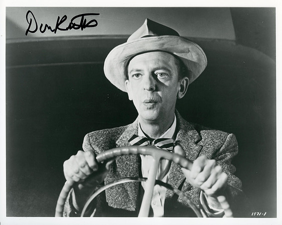 Autographed by Don Knotts (Barney Fife)