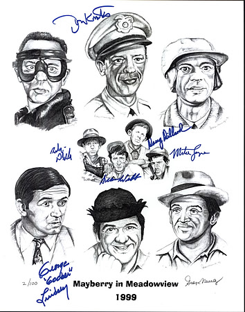 6 Original Cast Autographs