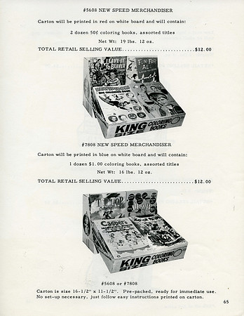 Original Coloring Book Advertisement