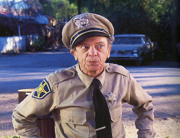 Original Hat Badge worn by Don Knotts (Barney Fife) in the Return to Mayberry Movie 1986
