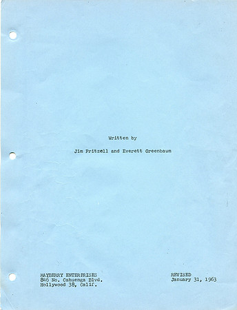 Maggie Peterson's (Charlene Darling) Original Script with her hand written notes
