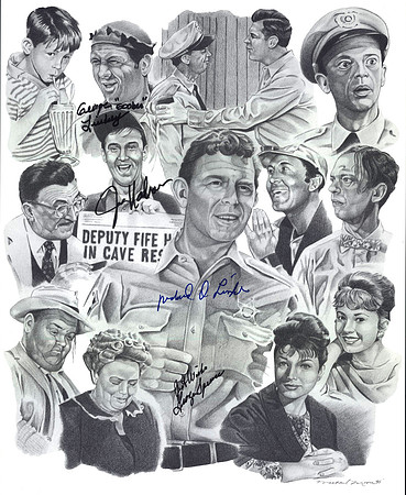 4 Original Cast Autographs