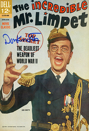 Autographed by Don Knotts (Barney Fife) - Original Comic Book